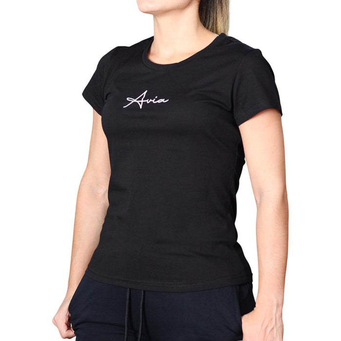 Avia Remeras Femenino Running Zaragoza Black