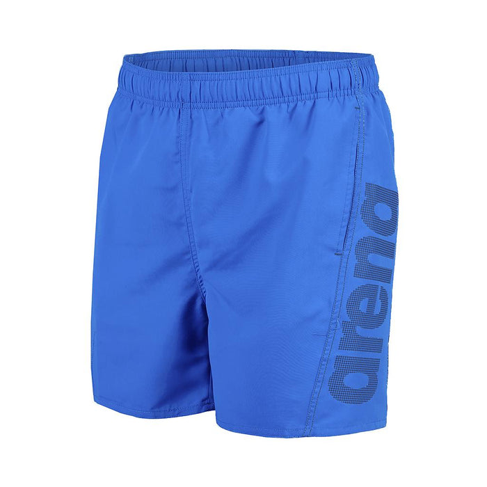 006444-817 Arena Short de baño Masculino Natacion Fundamentals Arena Logo Boxer R Blue China Navy