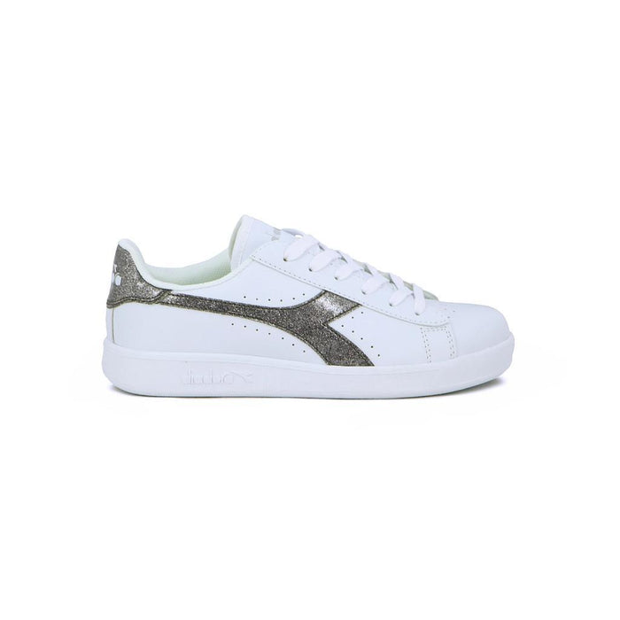 Diadora Lifestyle Niños Moda Knock On K 328 White/Silver Glitter