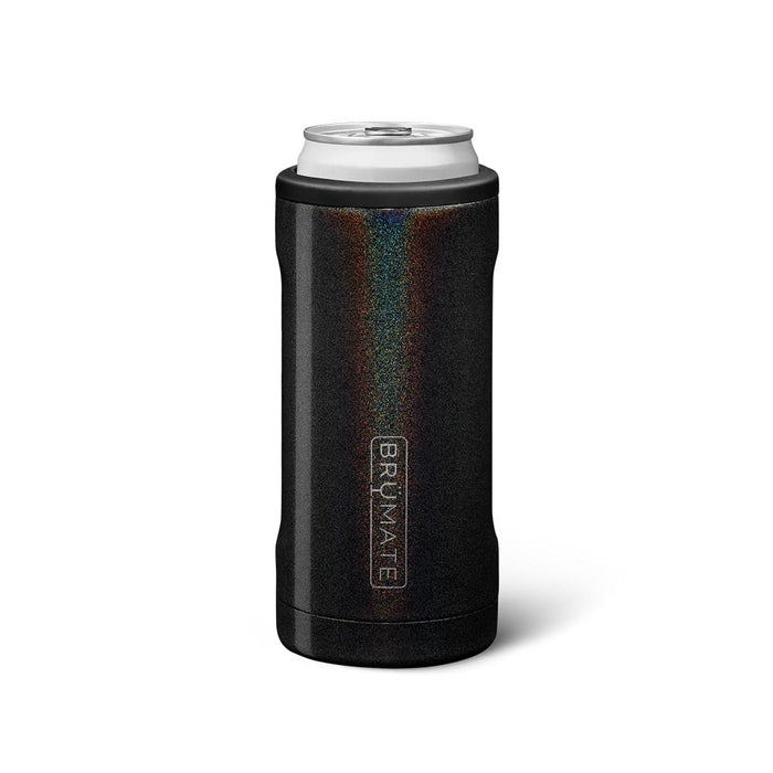 DWHS12GCH-GCH Brumate Drinkware Hopsulator Slim Glitter Charcoal