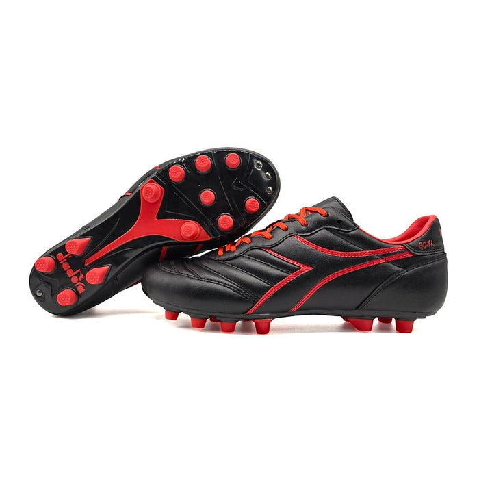Diadora Campo Masculino Futbol Goal-Md-M-7185 Black/Red