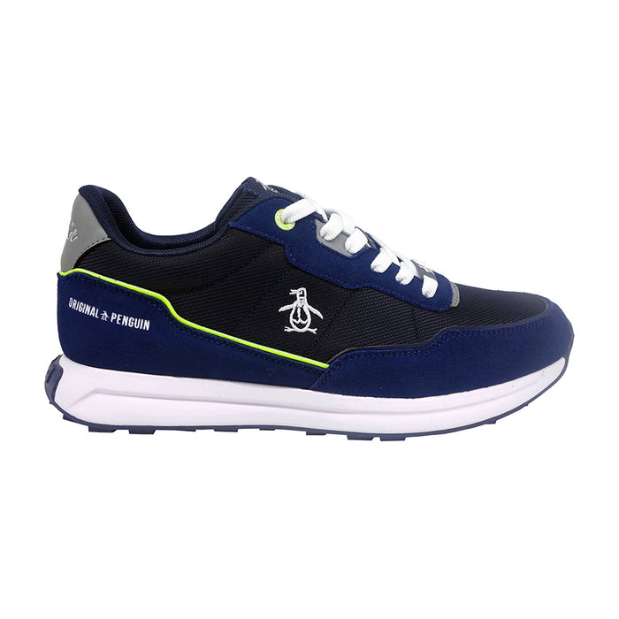 06-160480-2A PENGUIN CALZADOS LIFESTYLE MASCULINO MODA WELLS DK BLUE/NAVY/LIME