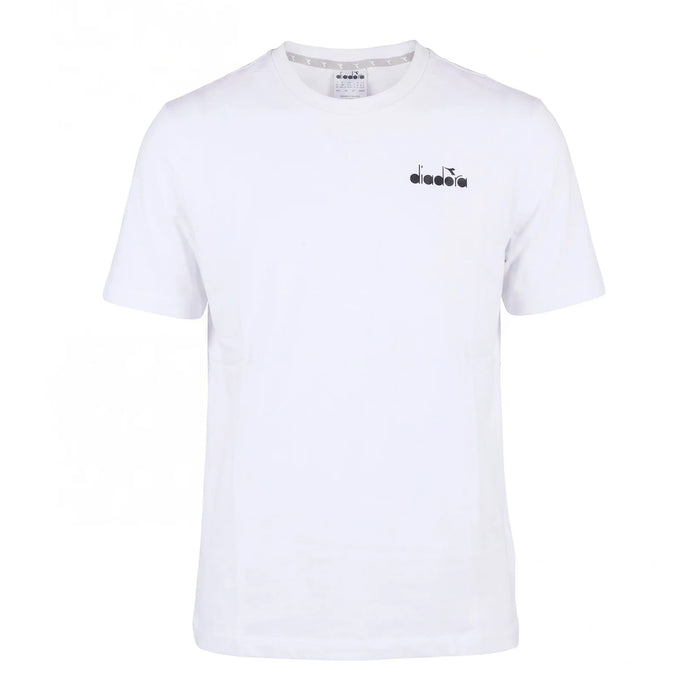 102.182900-20002 Diadora Prendas Remeras Masculino Moda T-Shirt Ss Ess. Sports Bl Optical White