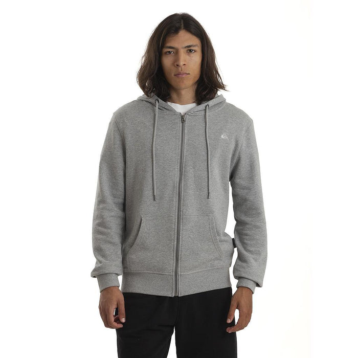 Quiksilver Canguros Masculino Moda Basic Logo Gris Melange