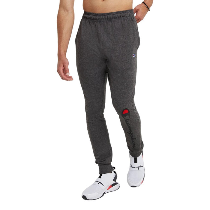 GP08H586296-G61 CHAMPION PRENDAS MASCULINO CLASSIC GRAPHIC JERSEY JOGGER GRANITE HEATHER