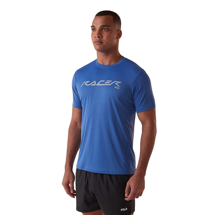 F11R00232-3660 FILA PRENDAS REMERAS MASCULINO RUNNING REFLECTIVE CORE RUN AZUL FEDERAL