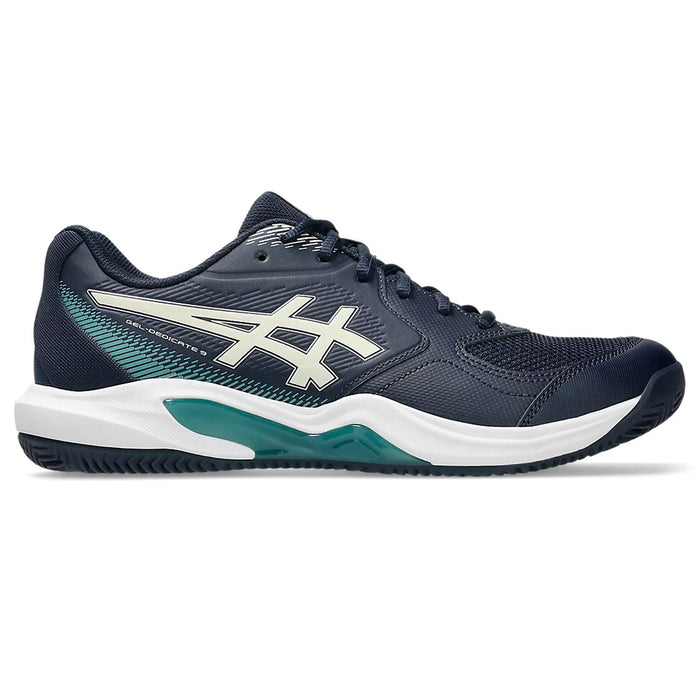 1041A547.400 Asics Calzados Deportivos Masculino Tenis Gel-Dedicate 9 Clay Midnight/Oatmeal
