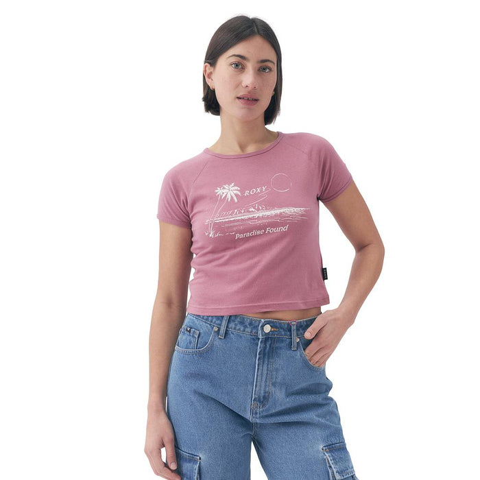 Roxy Remeras Femenino Moda Dune Desert Rosa