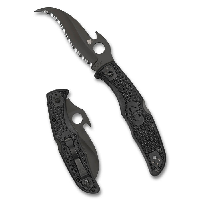 Cuchillo SPYDERCO Matriarch 2 Emerson Opener Black Blade