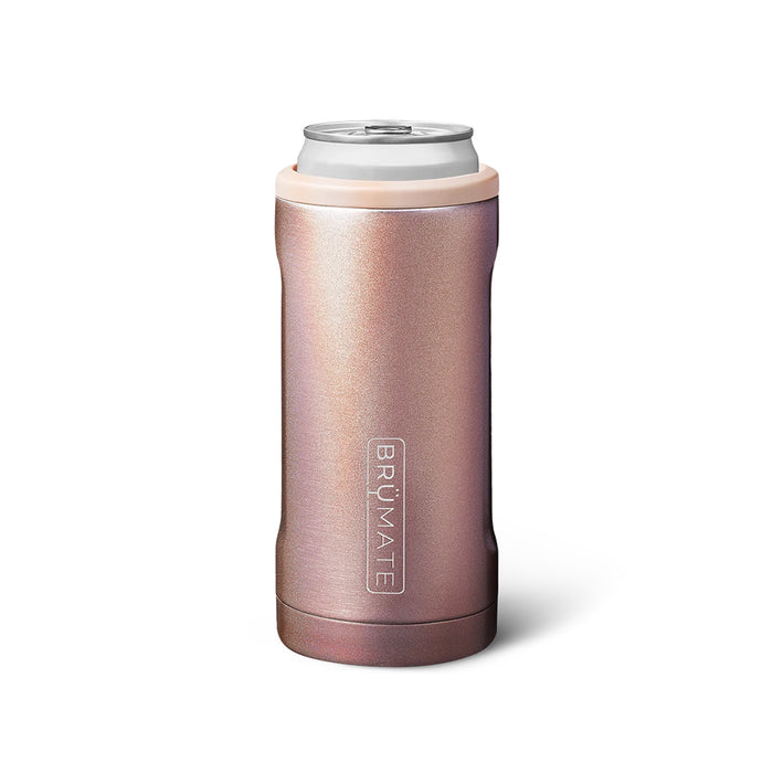 DWHS12GRG-GRG Brumate Drinkware  Hopsulator Slim HS12GRG Glitter Rose Gold