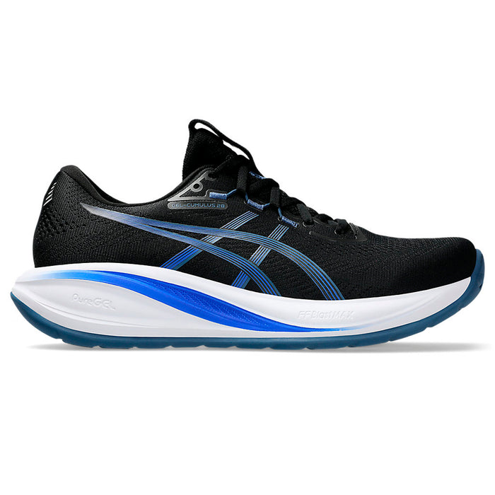 1011C143.006 Asics Calzados Deportivos Masculino Running Gel-Cumulus 28 Black/Neon Blue