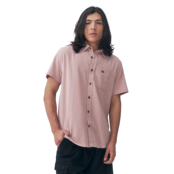 Quiksilver Camisas Masculino Moda Robin Lilac