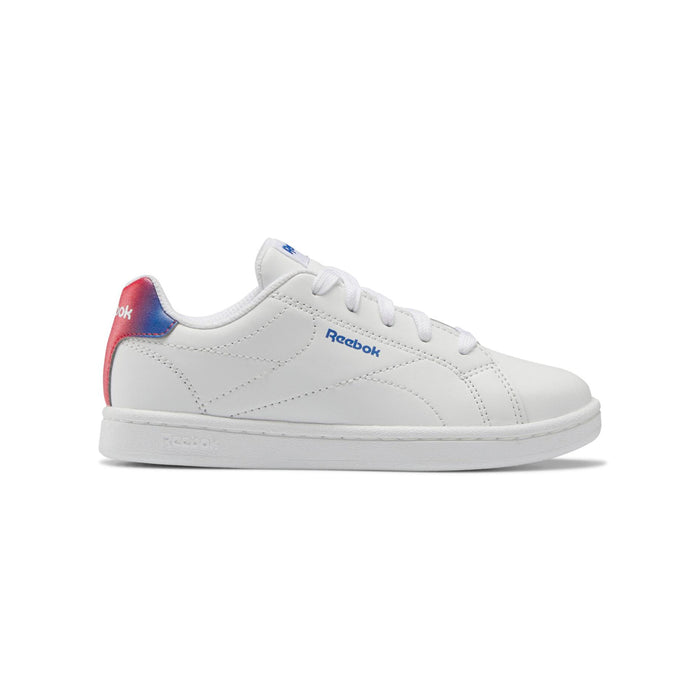 HQ3371  REEBOK CALZADOS LIFESTYLE NIÑOS RBK ROYAL COMPLETE CLN 2.0 FTWR WHITE/VECTOR RED/VECTOR BLUE
