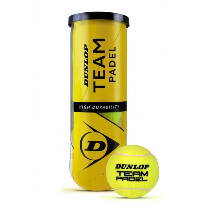 Dunlop Padel Pelotas Pelota Team Padel 3Pet Yellow