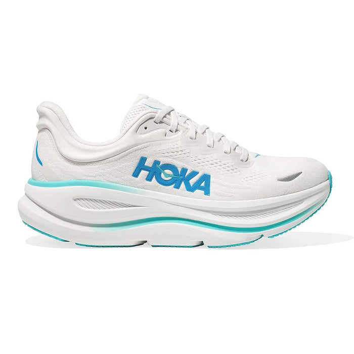 Hoka Deportivos Masculino Running Bondi 9 White/Hokablue