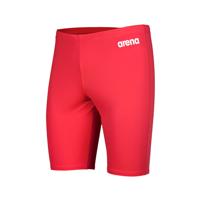 004770-450 ARENA PRENDAS SHORT DE BAÑO MASCULINO NATACION TEAM SWIM JAMMER SOLID RED WHITE