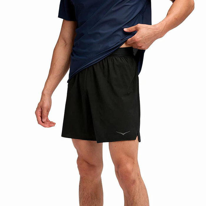 Hoka Shorts Masculino Running Glide 7 Short 2In1 Black