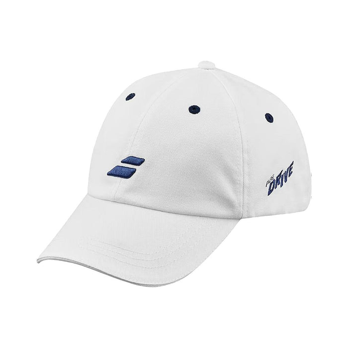 Babolat Gorros Unisex Tenis Drive Cotton Cap White/Drive Blue