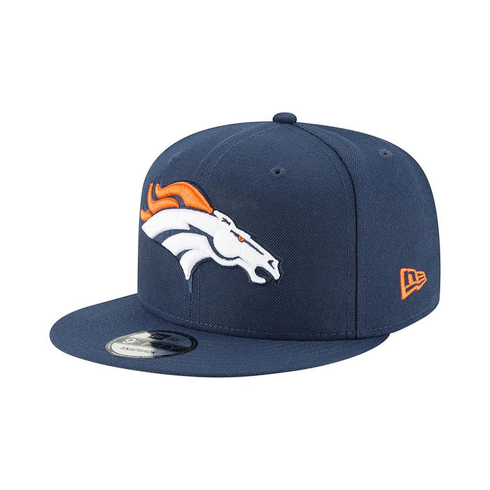 11873010 New Era Gorros NFL 9Fifty Masculino Moda Denver Broncos Dk Blue