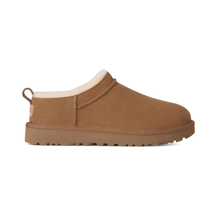 UGG Slipper Femenino Moda Classic Micro Chestnut