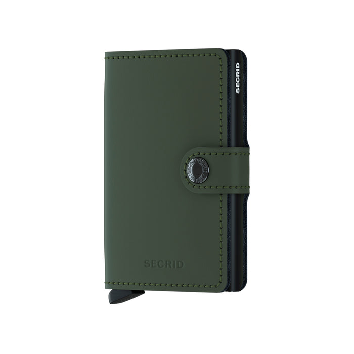 Billetera Secrid Miniwallet Matte Green-Black
