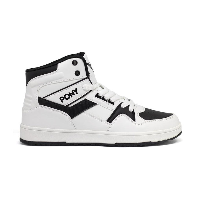 Pony Botas Unisex Moda M-100 White/Black