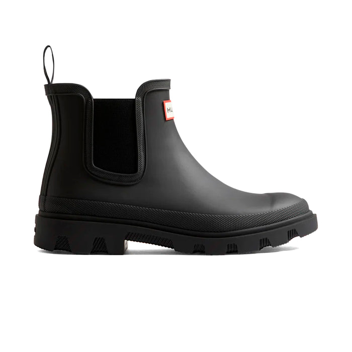 Hunter Botas Unisex Moda Downpour Chelsea Black