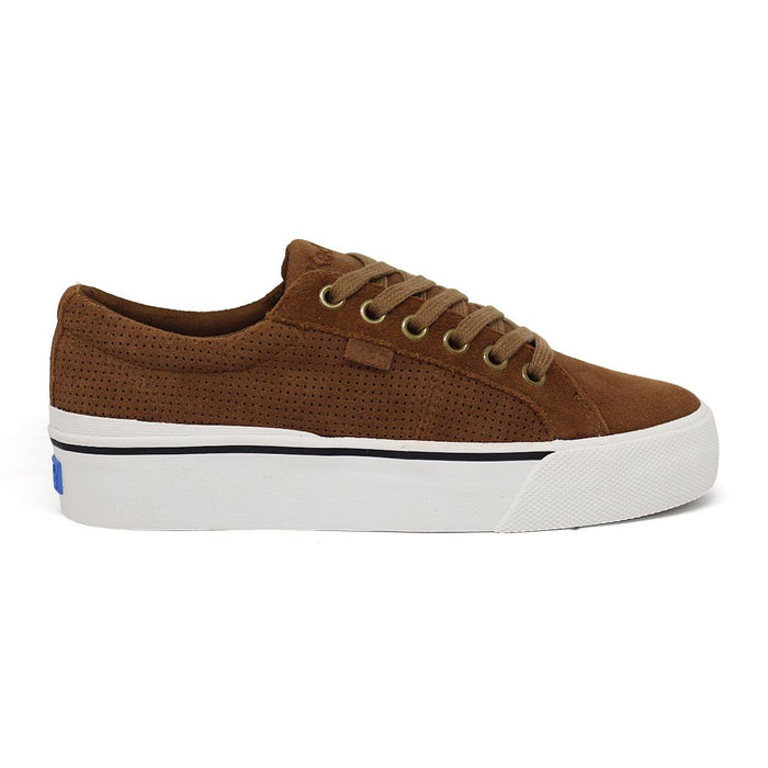 Keds Lifestyle Femenino Moda Jmp Kck Duo Perf Sde Brown