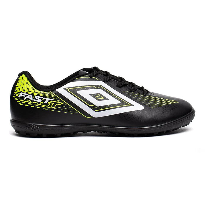 Umbro Society Masculino Futbol Fast II Black/White/Lime