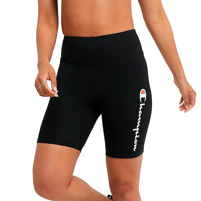 Champion Shorts Femenino Authentic Bike Short Black