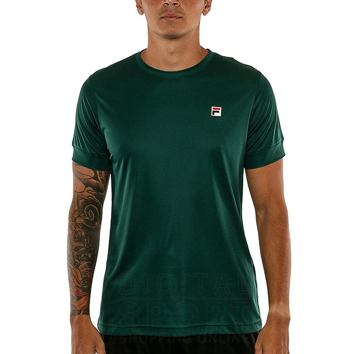 Fila Remeras Masculino Tenis Player F-Box II Verde Floresta