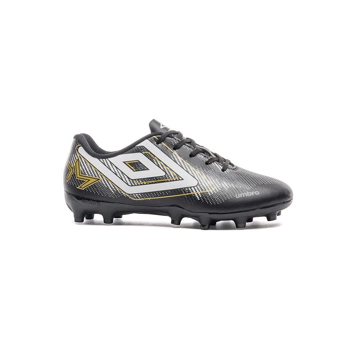 Umbro Campo Niños Futbol Heatmap Jr Black/White/Rich Gold