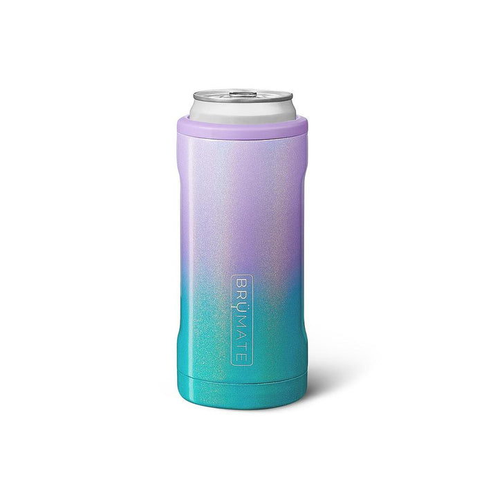 748613304831 Brumate Hopsulator Slim-Glitter Mermaid