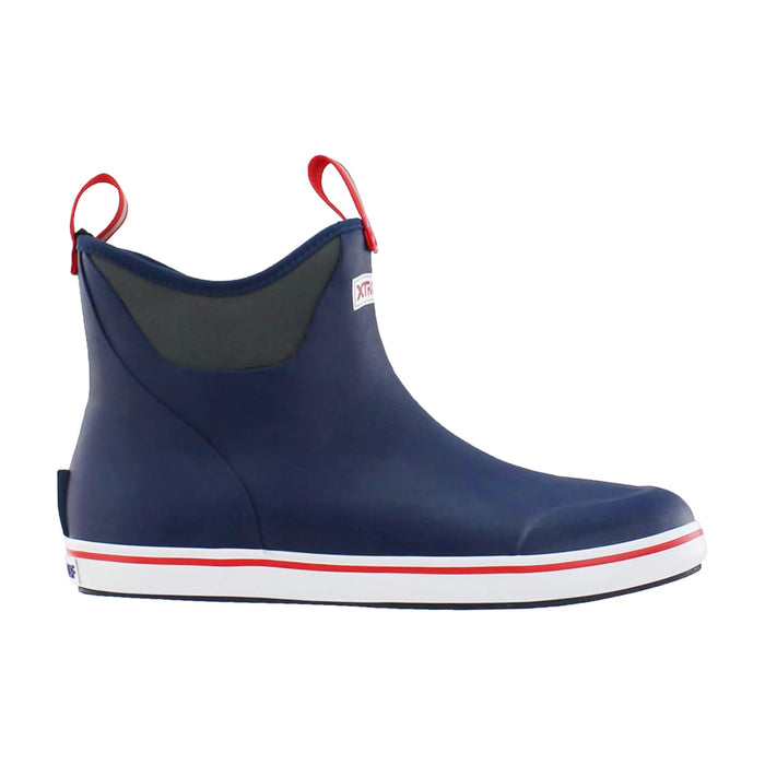 Xtratuf Botas Unisex Ankle Deck Boot Navy/Red