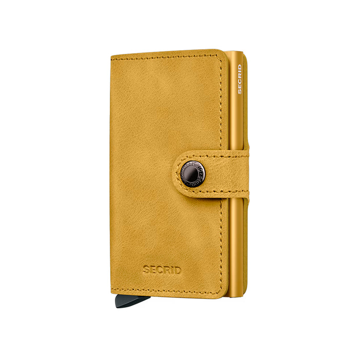 Billetera Secrid Miniwallet Vintage Yellow