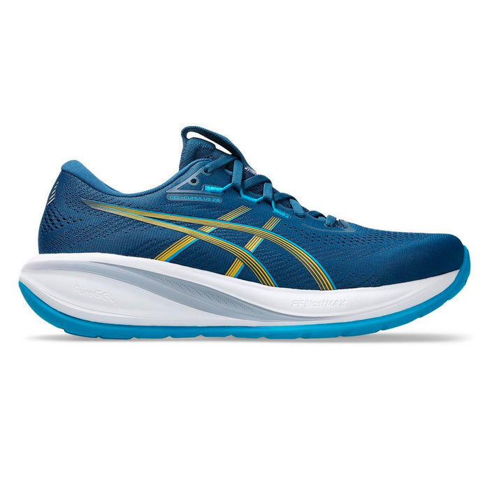 1011C143.403 Asics Calzados Deportivos Masculino Running Gel Cumulus 28 Twilight Blue/Yamabuki