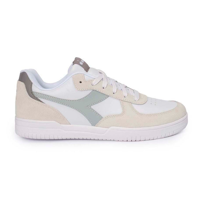 101.178325-C4157 DIADORA CALZADOS LIFESTYLE MASCULINO MODA RAPTOR LOW SL WHITE/HIGH RISE