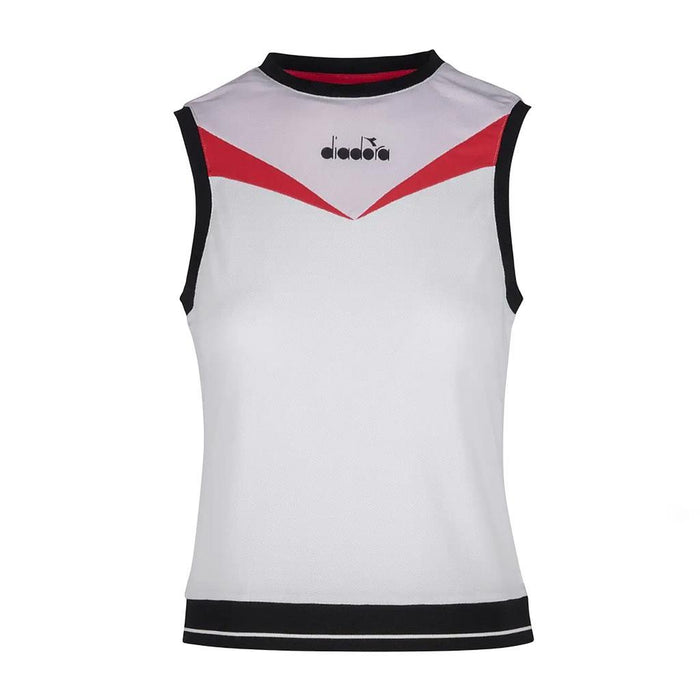 Diadora Camisillas Femenino Tenis L. Tank Clay Optical White