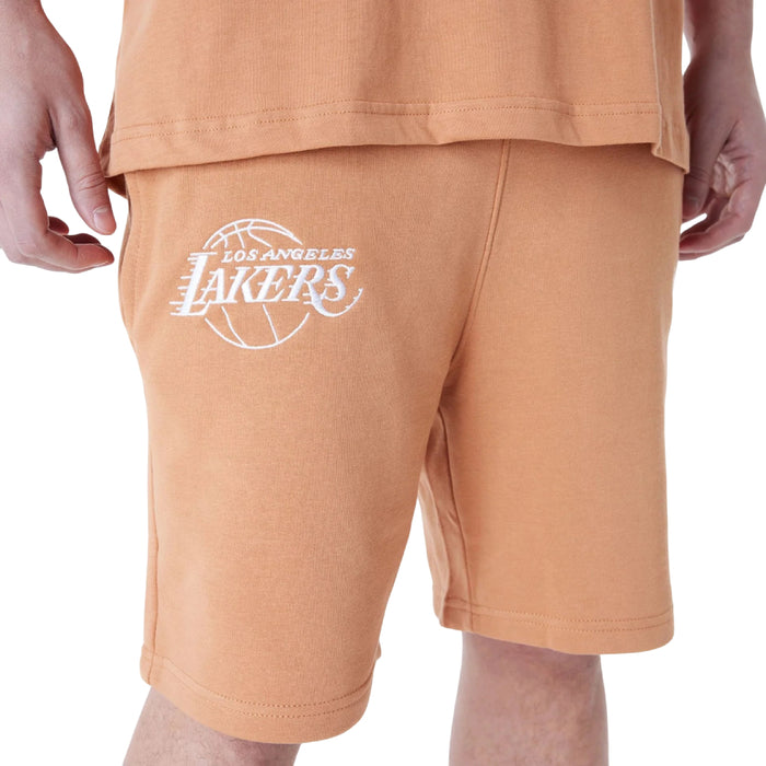 60596644 New Era Prendas Shorts Unisex Moda NBA Los Angeles Lakers Dark Shadow