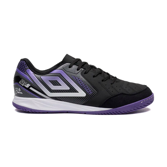 U03FB00524-100 Umbro Calzados Deportivos Unisex Indoor Pro 5 Bump Club Preto/Electric Purple/Furtacor