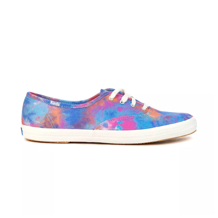 Keds Lifestyle Femenino Moda Champion Canvas Tie Dye Blue/Pink