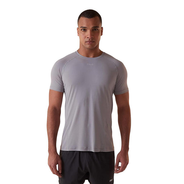Fila Remeras Masculino Running Bio III Cinza Medio
