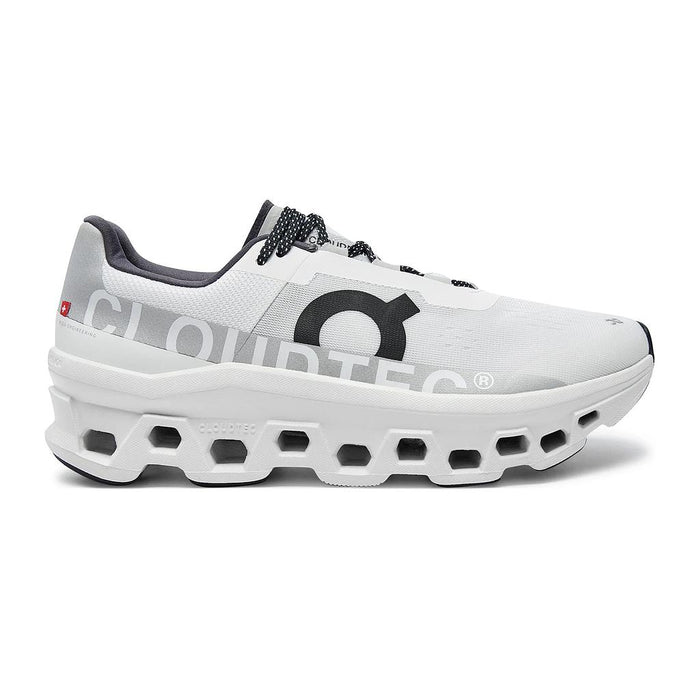 On Deportivos Masculino Running Cloudmonster All White