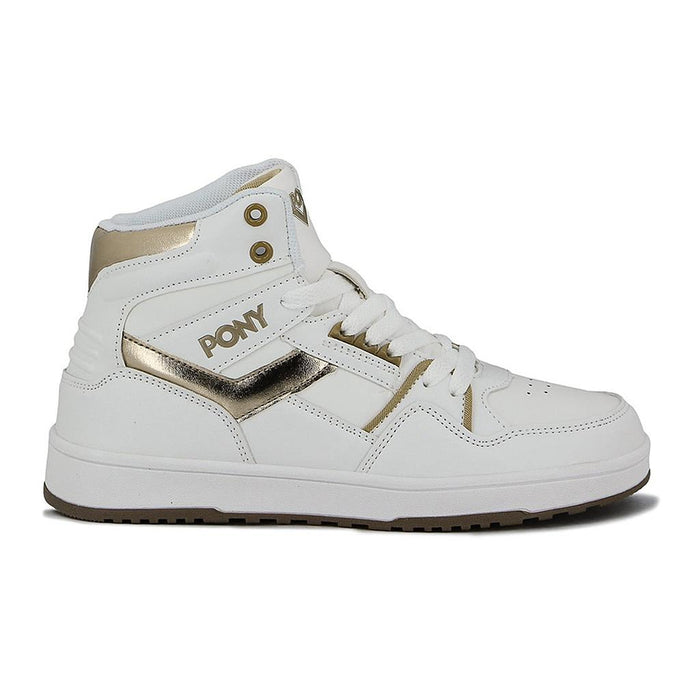 Pony Botas Masculino Moda M 100 M 344 White/Gold