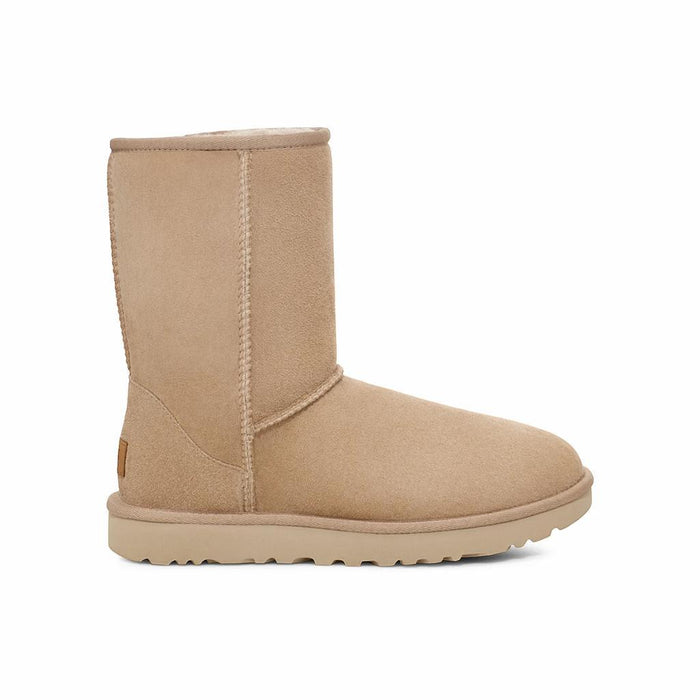 UGG Botas Femenino Moda Classic Short II Sand