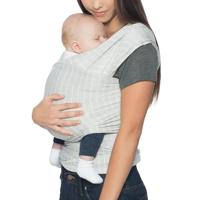 Ergobaby Aura Baby Wrap Grey Stripes