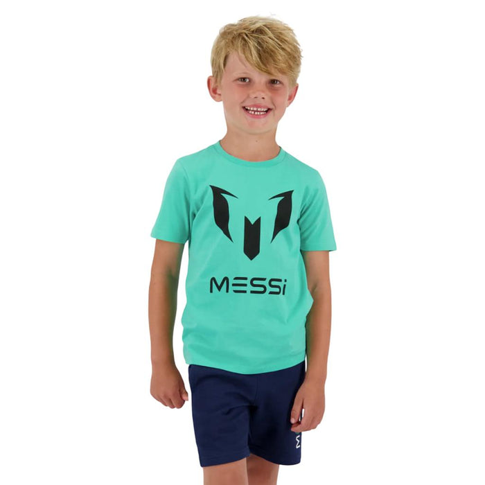 Messi Remeras Niños Nes Turquoise