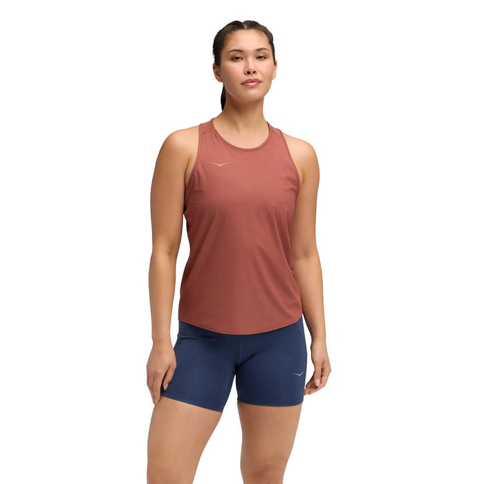 Hoka Musculosas Femenino Running Airolite 2.0 Tank Rouge