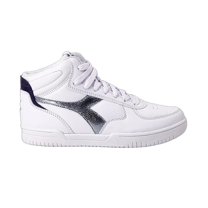 Diadora Lifestyle Femenino Moda Raptor Mid Crystal Wn White/Silver