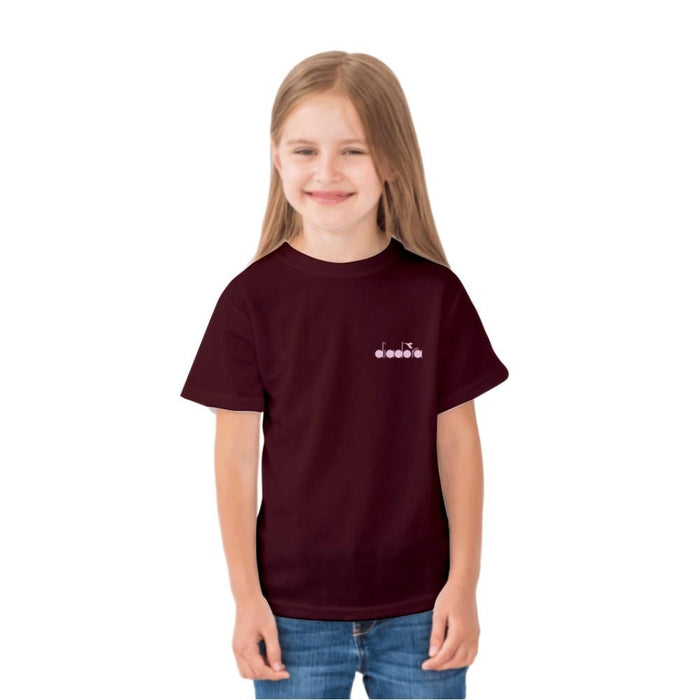 Diadora Niñas Remera DI20250G Vino